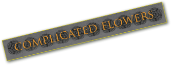 complicated flowers
